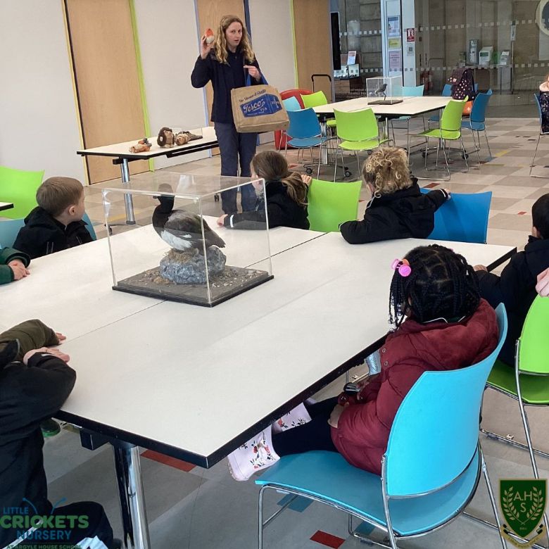 Children taking part in a workshop